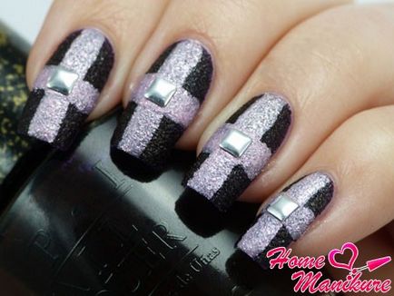 Sandy nail polish și zahăr de design fotografie și video