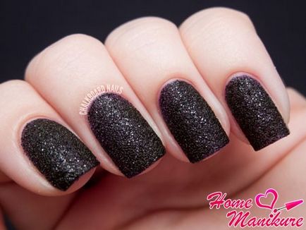 Sandy nail polish și zahăr de design fotografie și video