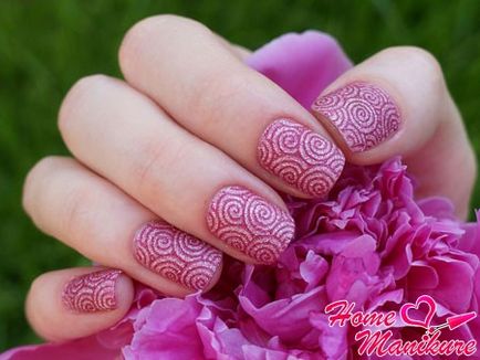 Sandy nail polish și zahăr de design fotografie și video