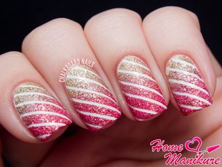 Sandy nail polish și zahăr de design fotografie și video