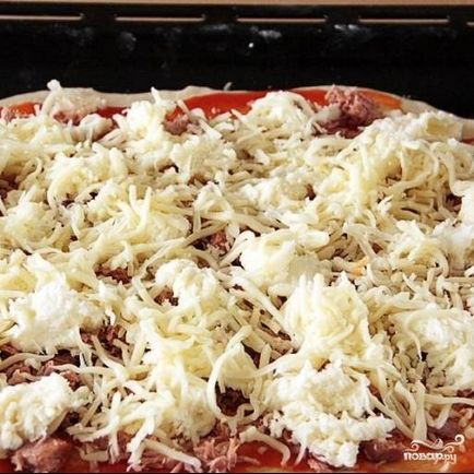 Піца з тунцем - покроковий рецепт з фото на