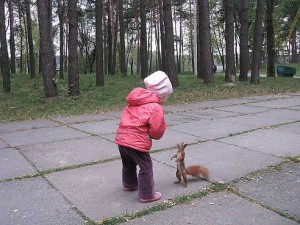 De ce copilul ofensează animale, o sută de mii de ce