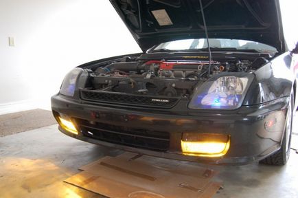 Conectarea lămpilor de ceață prin relee - autotuning