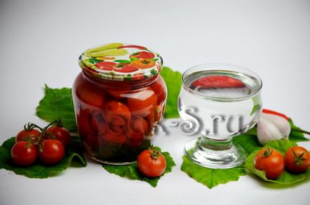 Tomate, marinate cu miere pentru iarnă - rețetă pas cu pas cu fotografie, conserve