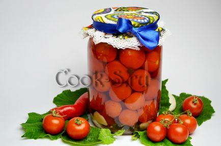 Tomate, marinate cu miere pentru iarnă - rețetă pas cu pas cu fotografie, conserve