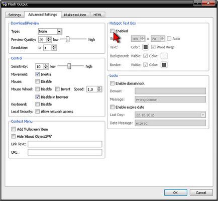 Program object2vr, descriere