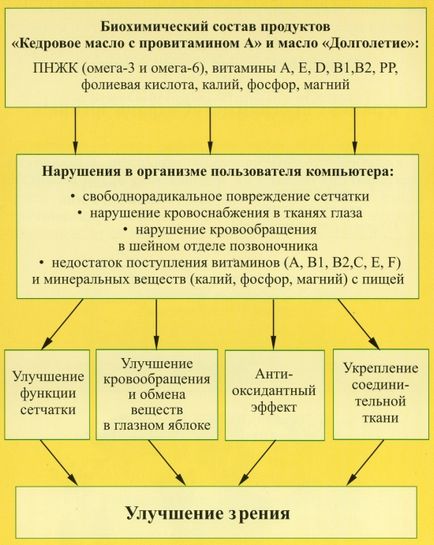 Програма «збережи зір» з кедрової продукцією (буклет)