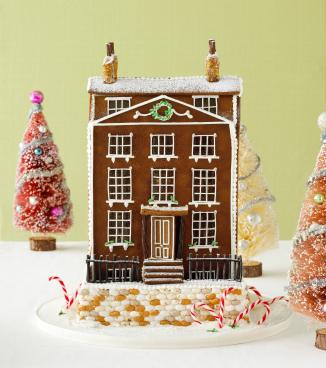 Пряниковий будиночок - смачне прикраса до Різдва - ярмарок майстрів - ручна робота, handmade