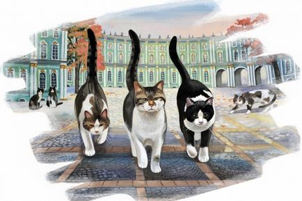 Publicarea zilei de pisici și pisici din Sankt-Petersburg, comunitatea 