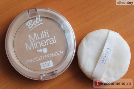 Пудра компактна bell multi minerals matte pressed powder - «прекрасна пудра! невеликі недоліки