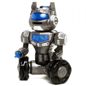 Radio robot interactiv robot de culoare roșie