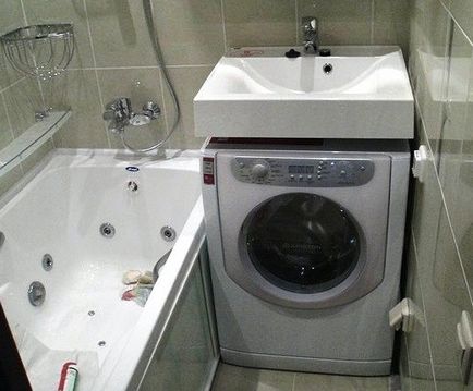 A héj a mosógépet, hogyan kell telepíteni a mosogató fölé mosógép