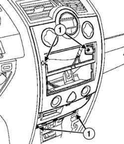Renault megane ii, demontarea și instalarea panoului de bord, reno megane 2