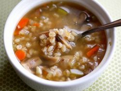 Reteta pentru supa de ciuperci cu orz de perle