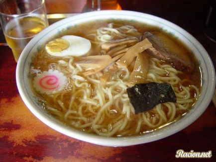 Рецепт японський суп рамен зі свининою в домашніх умовах