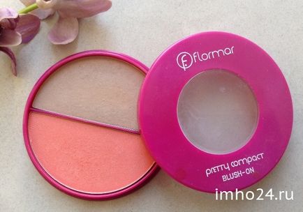 Рум'яна flormar pretty compact blush-on відгуки