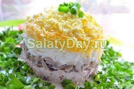 Saláta férfi szeszély - sós és tápláló recept igazi férfiak fotók és videó