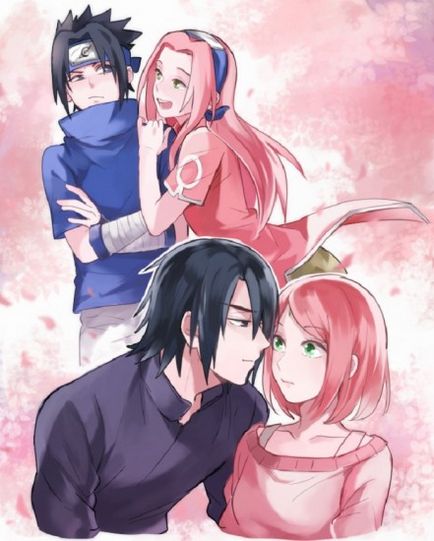 Sasuke & amp; sakura anime poze, lucrări de artă anime