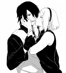 Sasuke & amp; sakura anime poze, lucrări de artă anime