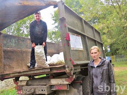 Család kostyukovchiskogo területen vágás után kezdődött a szüret újrahasznosított - Mogilev portál