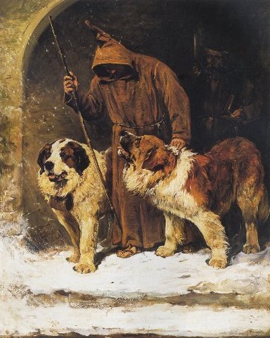 Sfântul Bernard - curajosul salvator