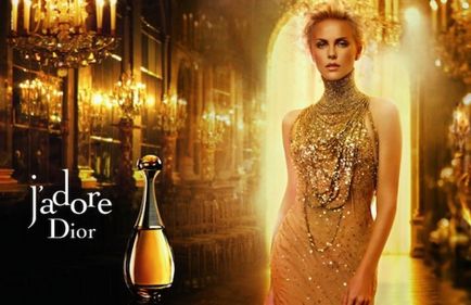 Charlize theron în publicitatea de parfum j - adore cristian dior istorie, clipuri video, muzică