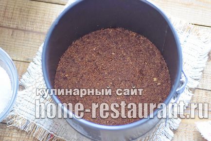 Csokoládés sajttorta recept lépésről lépésre képek (főzni csokoládé sajttorta) Csokoládés sajttorta recept lépésről lépésre fotók