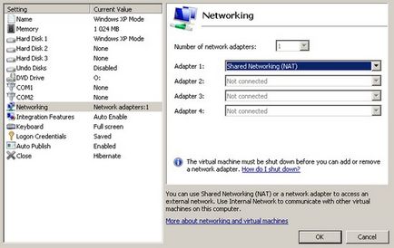 Rejtett lehetséges Windows 7 XP Mode, UAC, WDDM 1