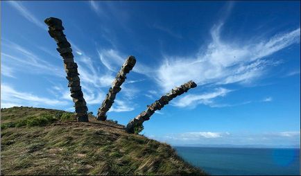 Sculpturi de pietre de la sculptorul Chris cabina (chris booth), Noua Zeelandă - portal turistic