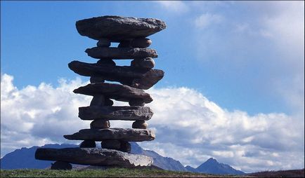 Sculpturi de pietre de la sculptorul Chris cabina (chris booth), Noua Zeelandă - portal turistic