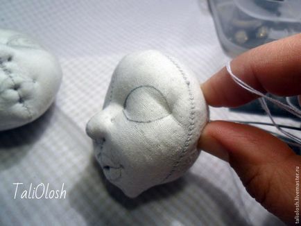 Crearea unui cap tridimensional de marionete textile