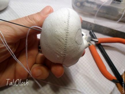 Створення об'ємної текстильної лялькової голівки
