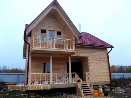 Будівництво будинків з бруса в Харкові і Ленобласті