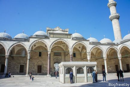 Süleymaniye - mecset Szulejmán szultán, Isztambul
