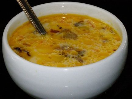 Суп із солоних груздів - грибний суп з солоних грибів - кулінарні рецепти