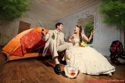 Весілля на рибалці - прикольно!