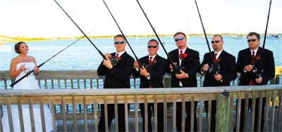 Nunta pe pescuit - cool!