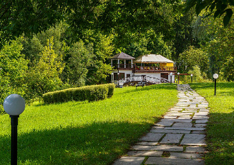 Nuntă într-un hotel suburban lângă Moscova cu cazare