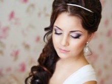 Весільний макіяж для брюнеток (22 фото) make-up і зачіска нареченої 2017, ніжні образи на весілля