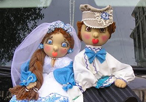 Весільний портал «весілля-бум! »- ляльки на весільну машину