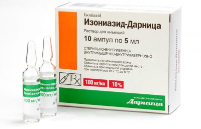 Reacții adverse ale isoniazidului în tuberculoză, indicații de utilizare, mecanism de acțiune