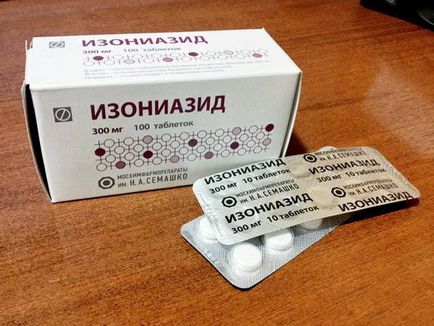 Tablete din tuberculoza izoniazidă