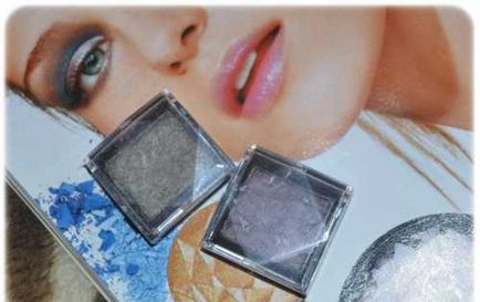 Eyeshadow merilin 3d holografic - ieșirea dvs., dragă marilyn! Pur și simplu strălucitor! Fotografie de două