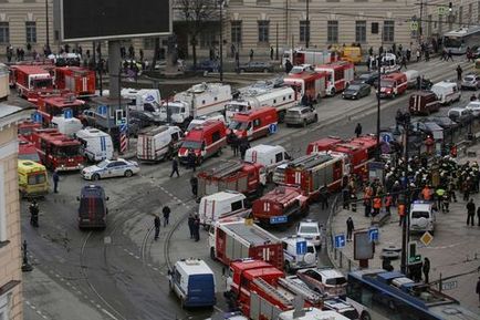 Atacul terorist în bomba din Sankt-Petersburg a explodat în mașina de metrou, al doilea a reușit să neutralizeze