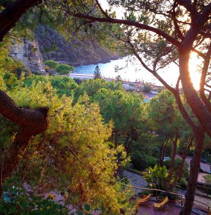 Thermal park a sziget Ischia (Ischia) Thermal park Ischia szigetén