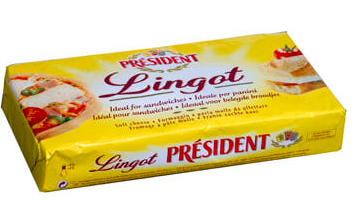 Cel mai bun ghid, președintele francez de brânzeturi lingot