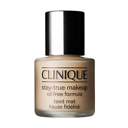 Тональний крем для жирної шкіри stay-true makeup oil-free formula від clinique - відгуки, фото і ціна