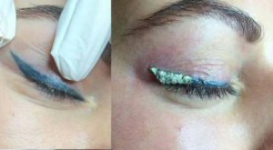 Eltávolítása permanent make-up - tatiana kyarberg