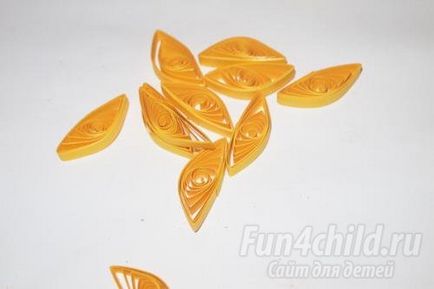 Bowl pentru fructe în tehnica quilling