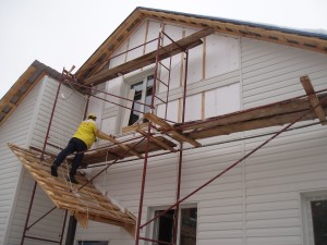 Fațadă ventilată cu mâinile proprii